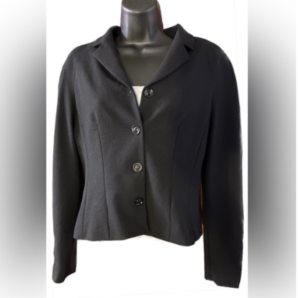 Devonshire Cream BLK Short Wool Jacket, 8. Fall Sale